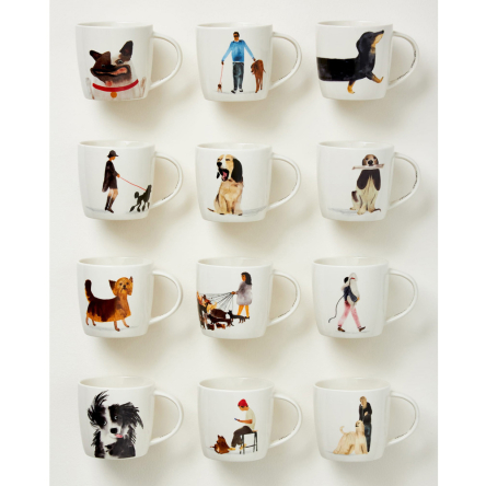 DX1069 Кухоль BEST FURRY FRIENDS Big Dog Little Dog, порцеляна, 400 мл - 4 DX1069 Кухоль BEST FURRY FRIENDS Big Dog Little Dog, порцеляна, 400 мл - 4