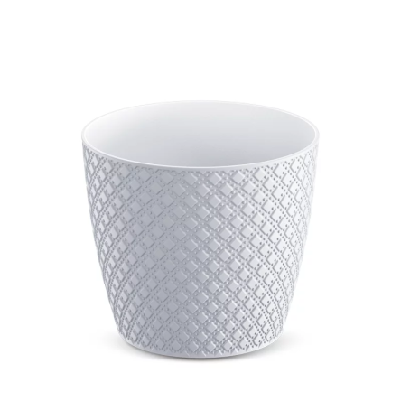 Горщик для квітів Prosperplast ORIENT 22х19.3см білий (26620-449) - 1