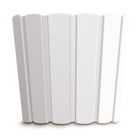 Горшок для цветов Prosperplast BOARDEE BASIC 24х21.5см белый (25609-449) - 1