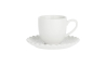 P002800150 Чашка для кави з блюдцем La Porcellana Bianca MOMENTI, порцеляна, 85 мл - 1 P002800150 Чашка для кави з блюдцем La Porcellana Bianca MOMENTI, порцеляна, 85 мл - 1