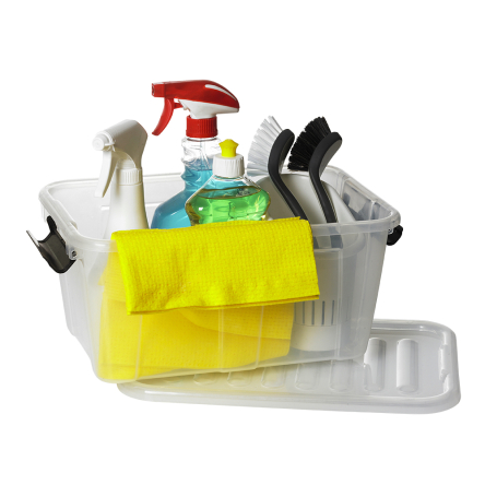 Ємність для зберігання Plast Team HOME BOX 8л прозорий із чорним (TEA-2238) - 3