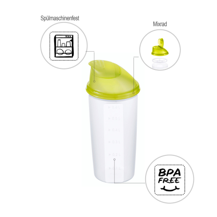 Шейкер Rotho DOMINO 0.6л (RTH-17012) - 3