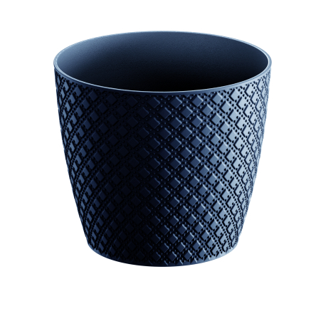 Горщик для квітів Prosperplast ORIENT 26х22.9см антрацит (26682-433) - 1