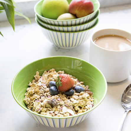 Миска Kitchen Craft LIME HUES, керамика, диам. 16 см, 500 мл - 5 Миска Kitchen Craft LIME HUES, керамика, диам. 16 см, 500 мл - 5