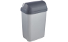 Контейнер для сміття Keeeper ROLLTOP 25л срібло (КЕЕ-0454.1) - 2