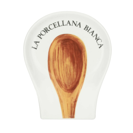 P01261714D Підставка для ложки La Porcellana Bianca CONSERVA, порцеляна, 17 х 14 см - 1