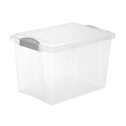 Ящик для зберігання Rotho COMPACT A4 прозорий 19л (17766 ) - 1