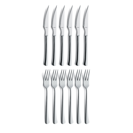 Набір для стейка Amefa CHULETERO, 12 пр. - 1