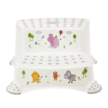 Ступень-лавочка Keeeper Hippo белая (KEE-8642) - 4 Ступень-лавочка Keeeper Hippo белая (KEE-8642) - 4