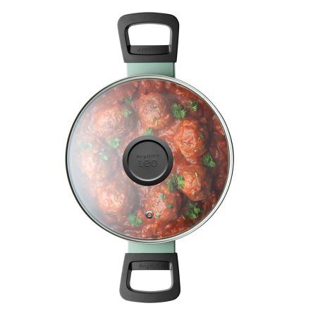 Кастрюля с антипригарным покрытием BergHOFF LEO SAGE, диаметр 20см 2.9л (3950330) - 2