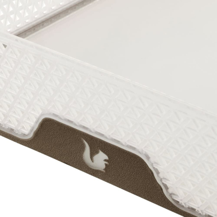 Корзина для хранения Keeeper Jonas А-4 прозрачный/серо-коричневый (Кее 367.3) - 3 Корзина для хранения Keeeper Jonas А-4 прозрачный/серо-коричневый (Кее 367.3) - 3