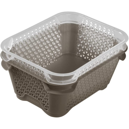 Кошик для зберігання Keeeper Мірко А-7 сіро-коричневий (КЕЕ-374.3) - 4