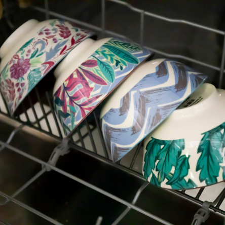 Набор мисок Kitchen Craft Exotic, керамика, диам. 15,5 см, 4 шт. - 5