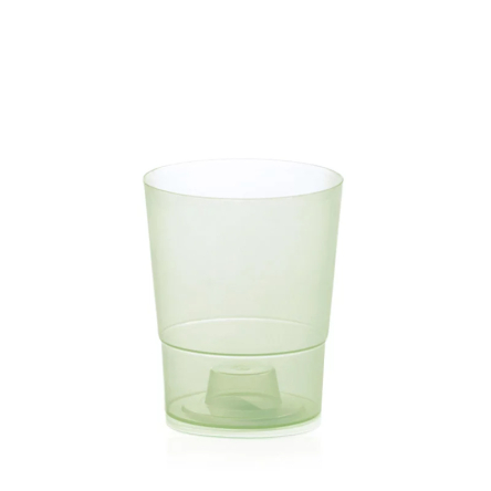 Горщик для квітів Prosperplast COUBI 12.5х13см круглий прозорий (15476) - 4