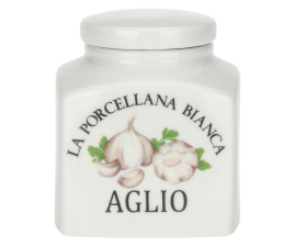 P0126500AG Банка для часнику La Porcellana Bianca CONSERVA, порцеляна, 500 мл