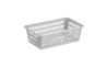 Корзинка для хранения Plast Team К-2 серебристая (TEA-1020.5) - 1