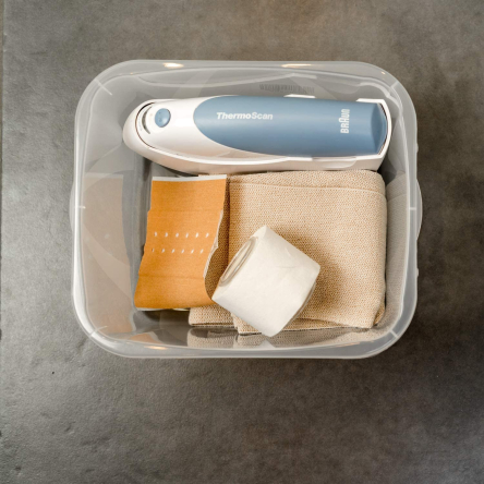 Ящик для зберігання з кришкою Rotho ARCO прозорий 2л (RTH-11633) - 3