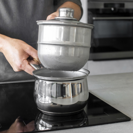 Набор для приготовления на водяной бане с антипригарным покрытием Kitchen Craft, 3 пр. - 4