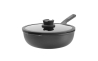 Сковорода-вок з кришкою з антипригарним покриттям LEO STONE+, діам. 28 см, 4,4 л (3950596) - 1