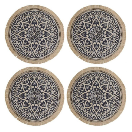 Набор подставочных салфеток из джута Creative Tops MANDALA, 4 пр. - 3 Набор подставочных салфеток из джута Creative Tops MANDALA, 4 пр. - 3