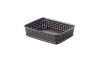 Корзинка для хранения А5 MY STYLE 25.6х20х6см (CUR-00096) - 1 Корзинка для хранения А5 MY STYLE 25.6х20х6см (CUR-00096) - 1