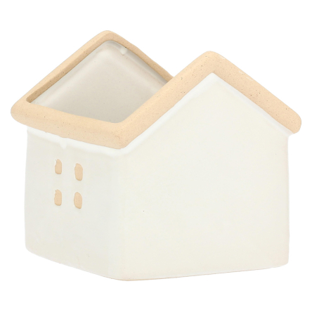 H234000008 Кашпо Rituali Domestici DICASA, керамічне, біле, 11 х 11 х 13 см - 7