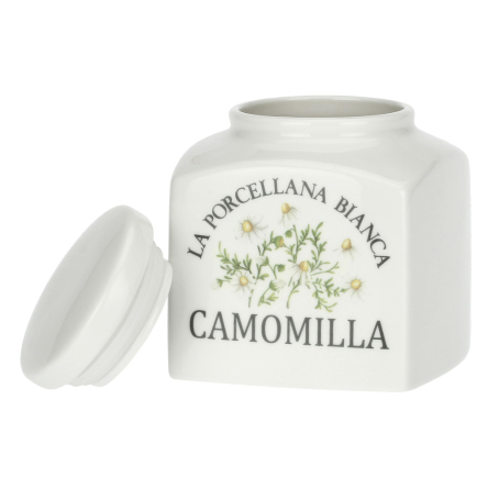 P0126500CA Банка для ромашкового чаю La Porcellana Bianca CONSERVA, порцеляна, 0,5 л - 2