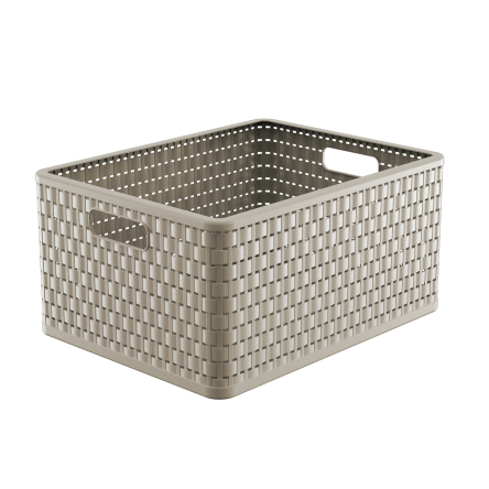 Ящик для зберігання А4 COUNTRY 18л капучіно (11153.2) - 1 Ящик для зберігання А4 COUNTRY 18л капучіно (11153.2) - 1