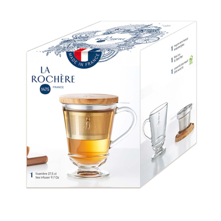 642201 Кухоль для чаю La Rochere ABEILLE з кришкою і сітечком, вис. 11,5 см, 275 мл - 5