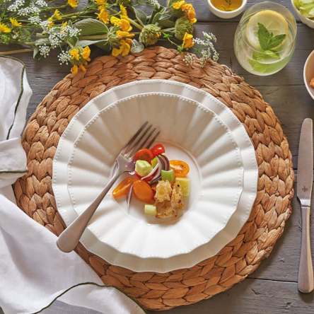 P003600034 Блюдо серверувальне кругле La Porcellana Bianca DUCALE, порцеляна, діам. 34 см - 3 P003600034 Блюдо серверувальне кругле La Porcellana Bianca DUCALE, порцеляна, діам. 34 см - 3