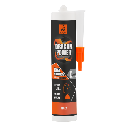 Клей монтажный гибридный полимер прозрачный 290мл (DRG-60358) - 1 Клей монтажный гибридный полимер прозрачный 290мл (DRG-60358) - 1