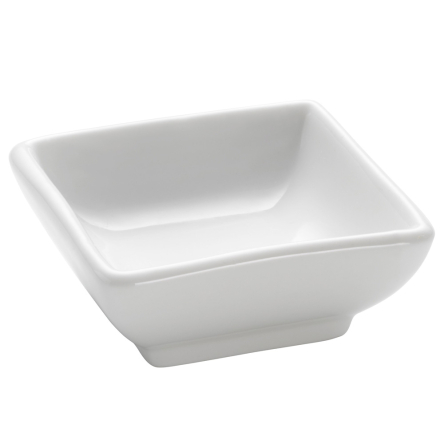 Z857 Мисочка для соєвого соуса WHITE BASICS ROUND, порцелянова, 7 х 7 см, 40 мл - 1 Z857 Мисочка для соєвого соуса WHITE BASICS ROUND, порцелянова, 7 х 7 см, 40 мл - 1