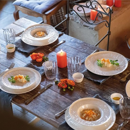 P004300002 Тарілка супова La Porcellana Bianca BOSCO, порцеляна, діам. 20 см - 5