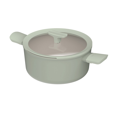 Каструля з антипригарним покриттям BergHOFF LEO BALANCE SAGE, діаметр 24см, 4.4л (3950452) - 1