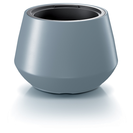 Горшок для цветов Prosperplast HEOS с вкладышем 44х30см светло-серый (89397-443) - 2