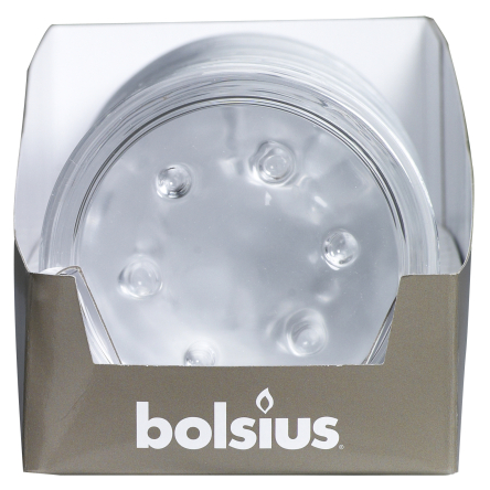 Подсвечник Bolsius круглый для свечи столбик 10х10х1см (BOL-310300) - 2