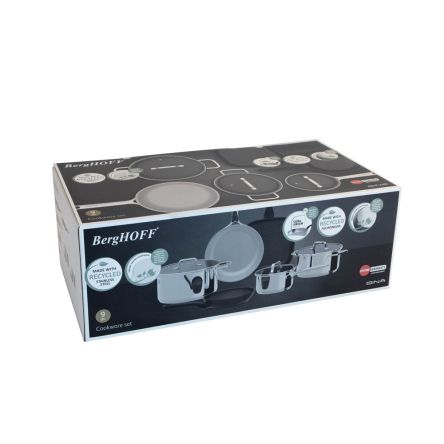 Набор посуды BergHOFF DiNA HELIX 9 предметов (1315089) - 2