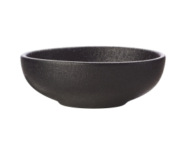 AX0324 Мисочка для соуса CAVIAR BLACK, фарфоровая, диам. 10 см, 80 мл