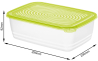 Контейнер пластиковый Rotho SUNSHINE для хранения продуктов 3.7л (RTH-17241) - 2