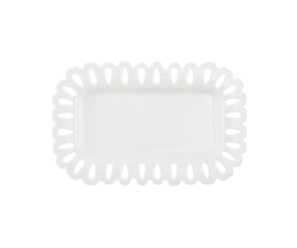 U10151633A83 Поднос прямоугольный La Porcellana Bianca GIULIETTA, 20 х 13 см