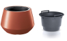 Горшок для цветов Prosperplast HEOS с вкладышем 44х30см медный (89397-7598) - 1