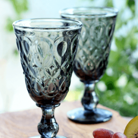 Фужер для вина La Rochere Lyonnais, антрацит, h 16,5 см, 230 мл - 2 Фужер для вина La Rochere Lyonnais, антрацит, h 16,5 см, 230 мл - 2