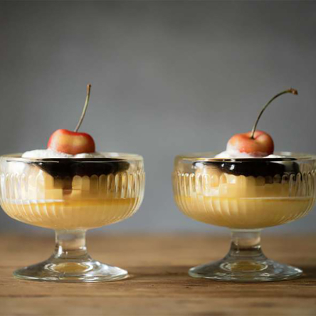 Креманка La Rochere Tahiti прозрачная, h 8,2 см, 0,23 л - 3