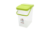 Ведро BRANQ для хранения порошка/корма для животных 10л салатовое (BRQ-1311.2) - 2