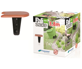 Заборчик декоративный Prosperplast Palisada 3800х115/12мм терракот (99514-624)