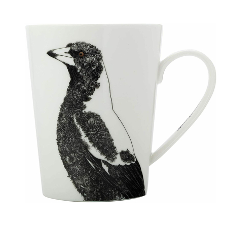 DX0569 Кружка для чая Magpie MARINI FERLAZZO фарфоровая, 12,5 х 9 х 11,5 см, 450 мл - 1