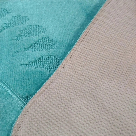 Набор ковриков TM Bravira серия Classik (50х80, 40х50см) бирюзовый Turquoise, полипропилен (CLT202006-164) - 4 Набор ковриков TM Bravira серия Classik (50х80, 40х50см) бирюзовый Turquoise, полипропилен (CLT202006-164) - 4