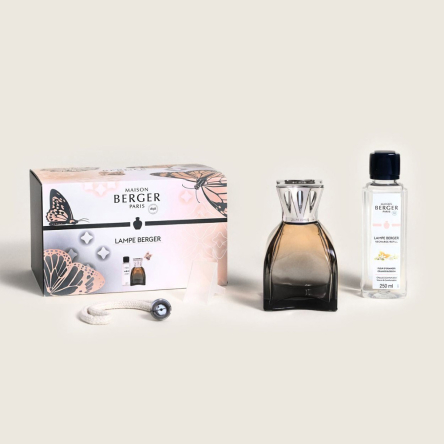 4801 Аромалампа Maison Berger Paris LILLY NUDE, 310 мл + Наповнювач з ароматом ORANGE BLOSSOM, 250 мл - 1