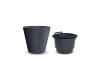 Горщик для квітів Prosperplast MATUBA 60х60см антрацит (71366-433) - 1
