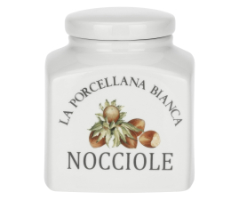P0126500NC Банка для лісових горіхів La Porcellana Bianca CONSERVA, порцеляна, 0,5 л